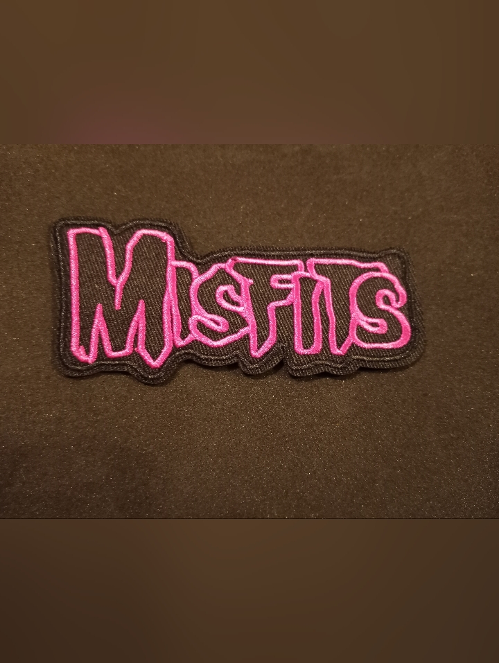 Misfits Embroidered Patch Applique Rock Patch Punk Patch Metal Patch Misfits Embroidered Patch Applique Rock Patch Punk Patch Metal Patch